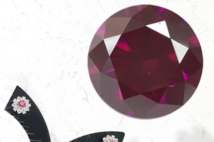 KIM CƯƠNG HỒNG - BIỂU TƯỢNG ĐÀO HOA - TÀI LỘC - BÌNH AN