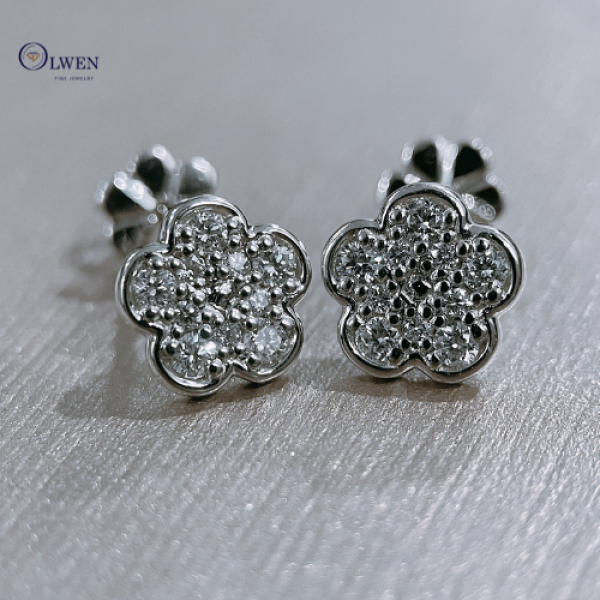 ĐÔI HOA TAI KIM CƯƠNG OW4