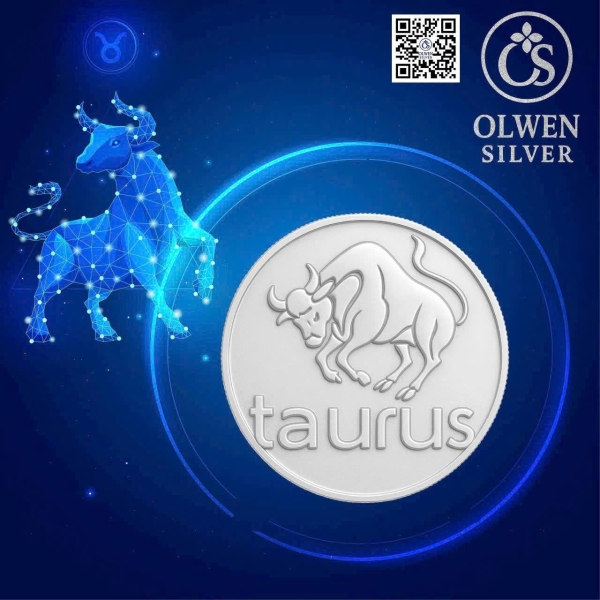 Bạc Coin 12 Cung hoàng đạo - Kim Ngưu (Taurus)